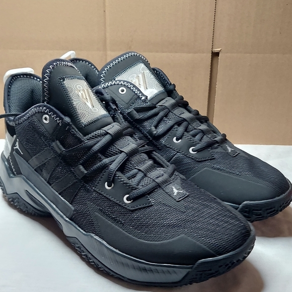 Nike | Shoes | Air Jordan One Take Ii Bgrade Black Metallic Silver Cw24570  Mens Size 95 | Poshmark